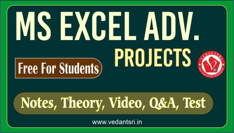 Excel Projects For Students​